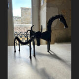 Ethnic figurines zoomorphic metal Orissa