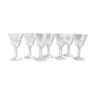 Lot de 8 verres à pied