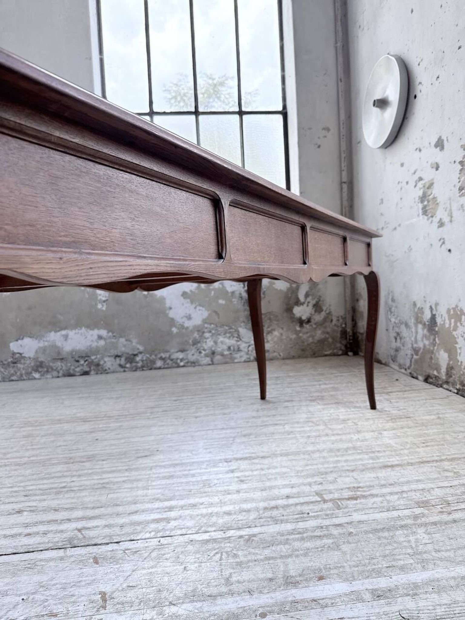 Oak console table from the 1960s.