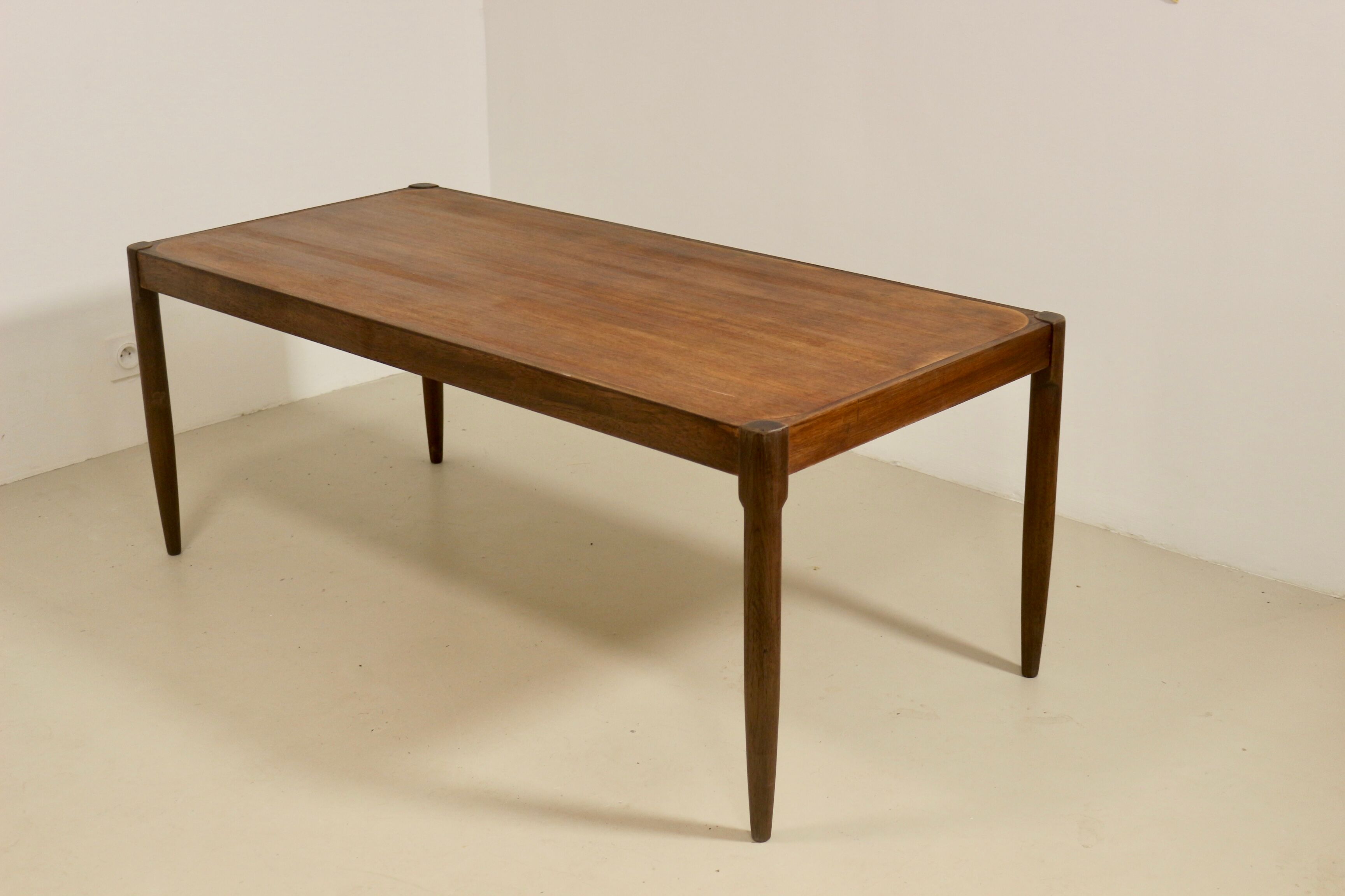 Scandinavian teak coffee table year 60 : Ref : Rosy