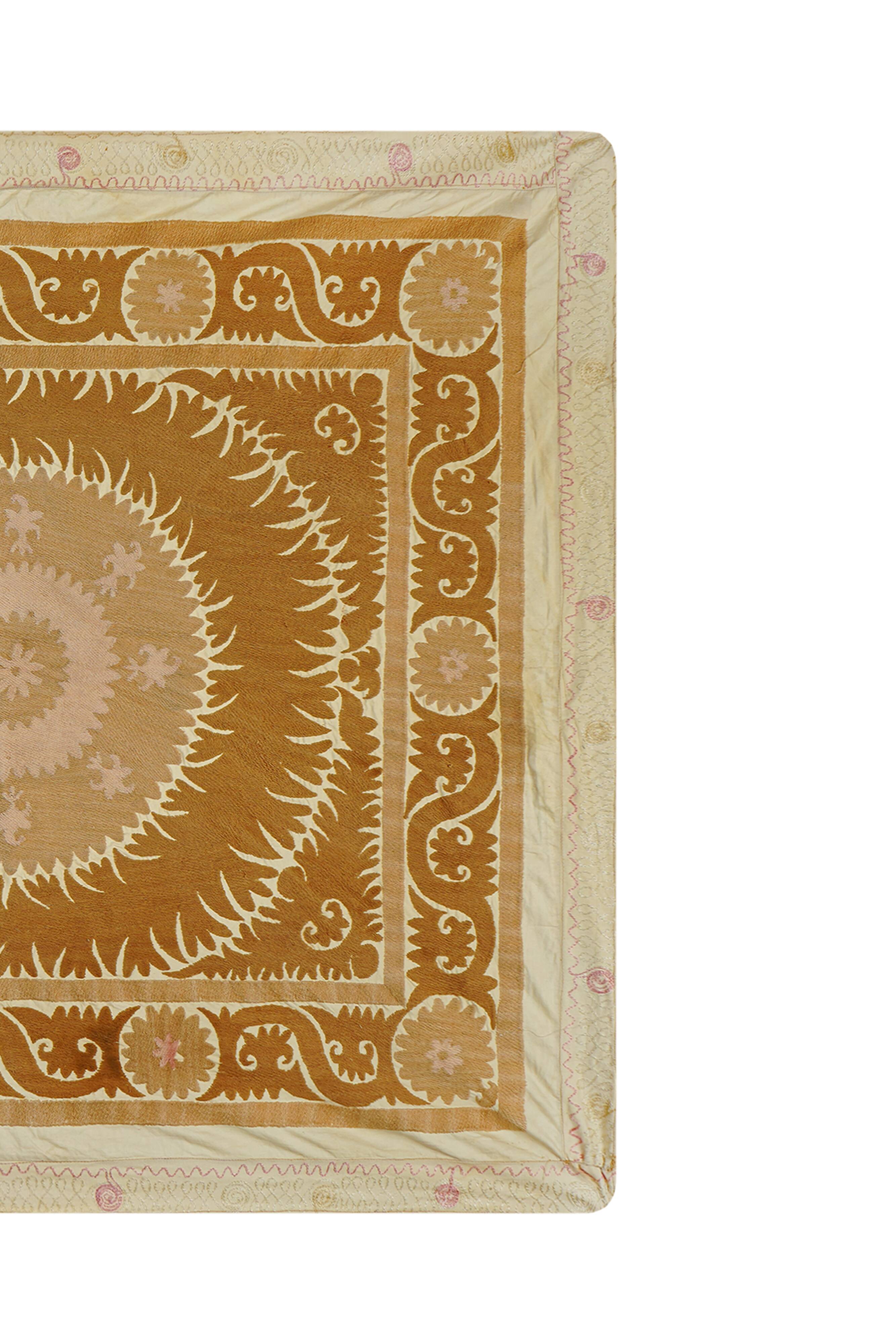 Tapis turc vintage noué à la main