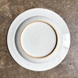 Hand-painted porcelain dinner plate, Asia, 19th century.