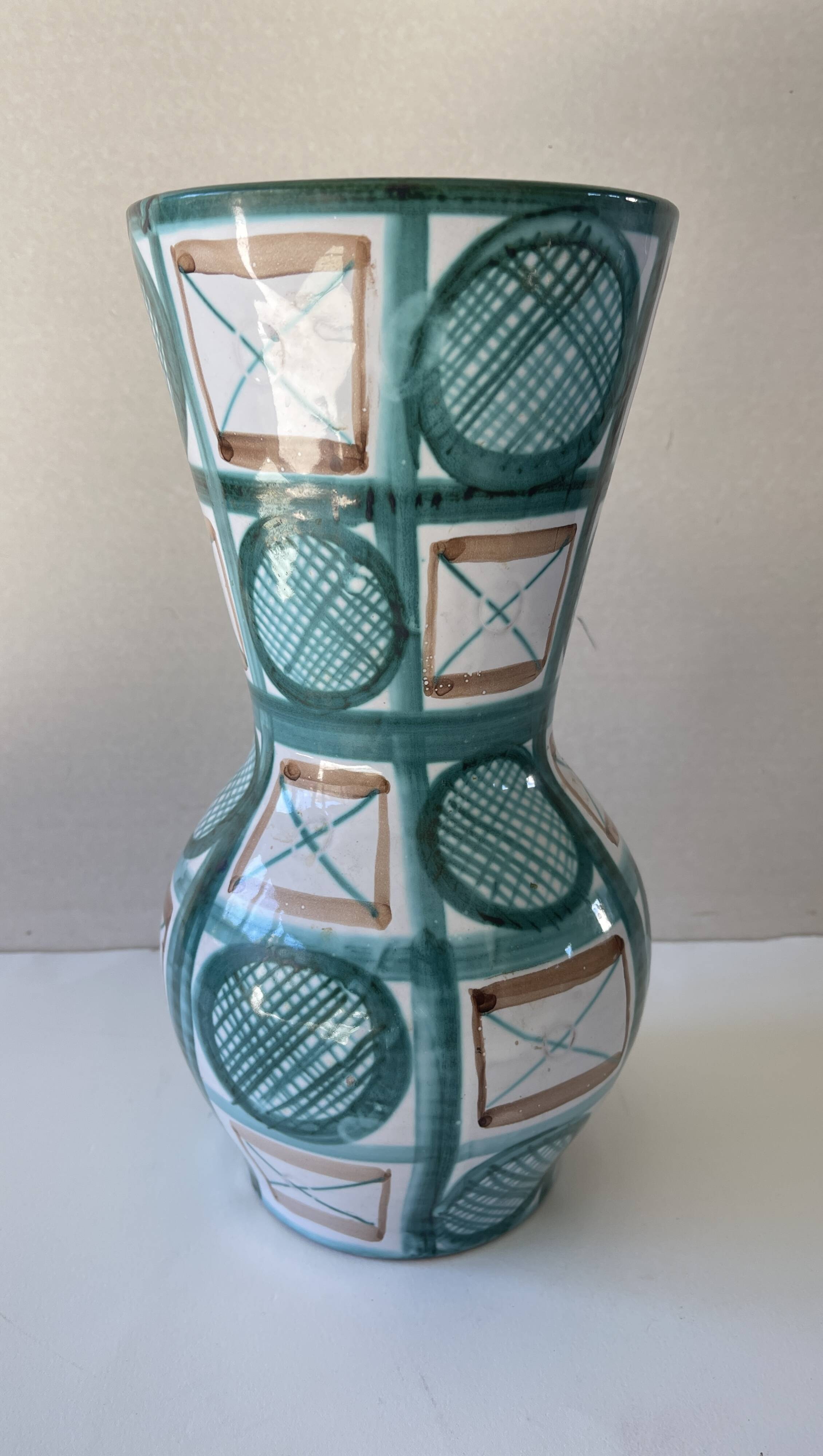 Large vintage vase by Robert Picault