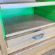 Curtain filing cabinet