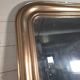 Golden mirror in Louis Philippe style