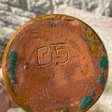 Picasso terracotta candle holder