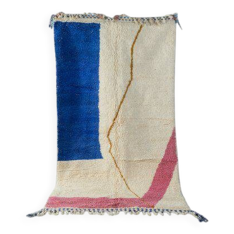 Tapis beni ouarin fait main traditionnelle taille 150 x 250 cm