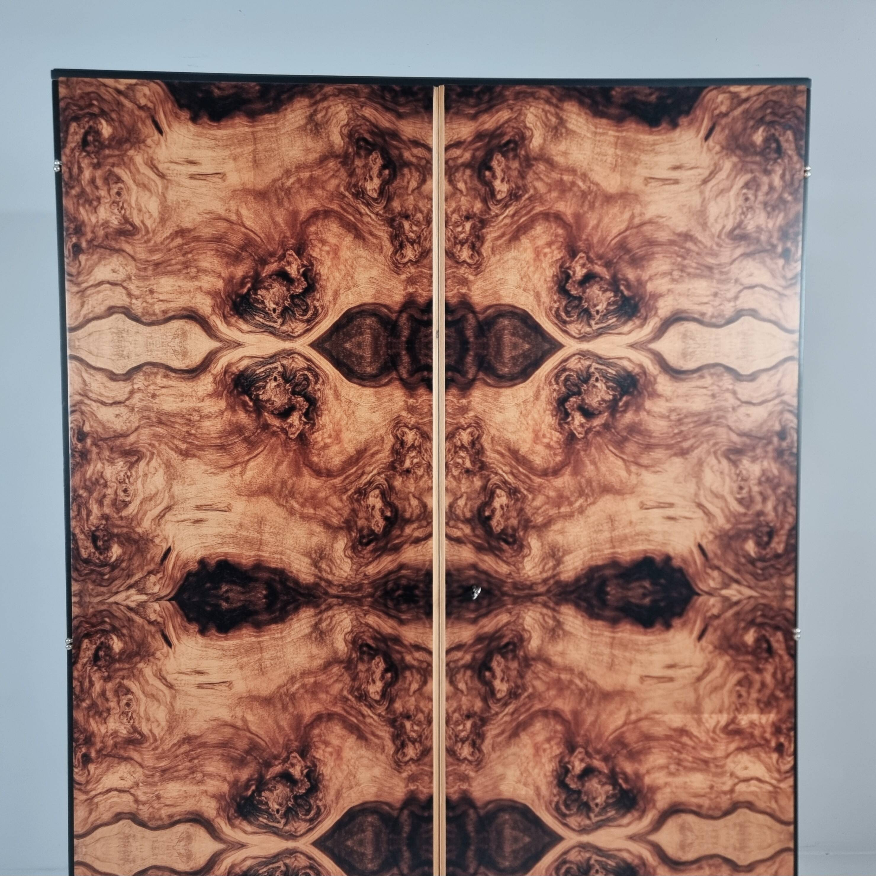 Vintage wardrobe in ash, 1970s