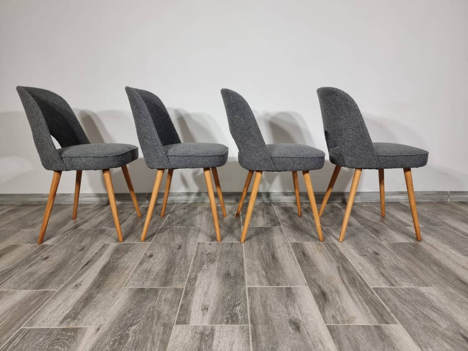 Dining Chairs by Oswald Haerdtl for Ton, 1950s, Set of 4