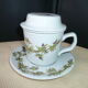 Pillivuyt porcelain cup for tea or herbal tea