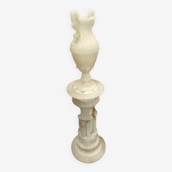 Alabaster lamp