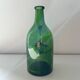 Green glass bottle