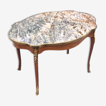 Table with a stone top, France, circa 1900