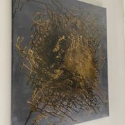 A very original contemporary painting of French craftsmanship, unique model