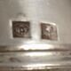 Silver metal towel ring