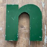 Letter n or u
