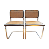 Pair of Cesca B32 chairs by Marcel Breuer