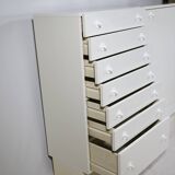 Postmodern highboard cabinet with fold-out desk by Interlübke, 1970s 1980s