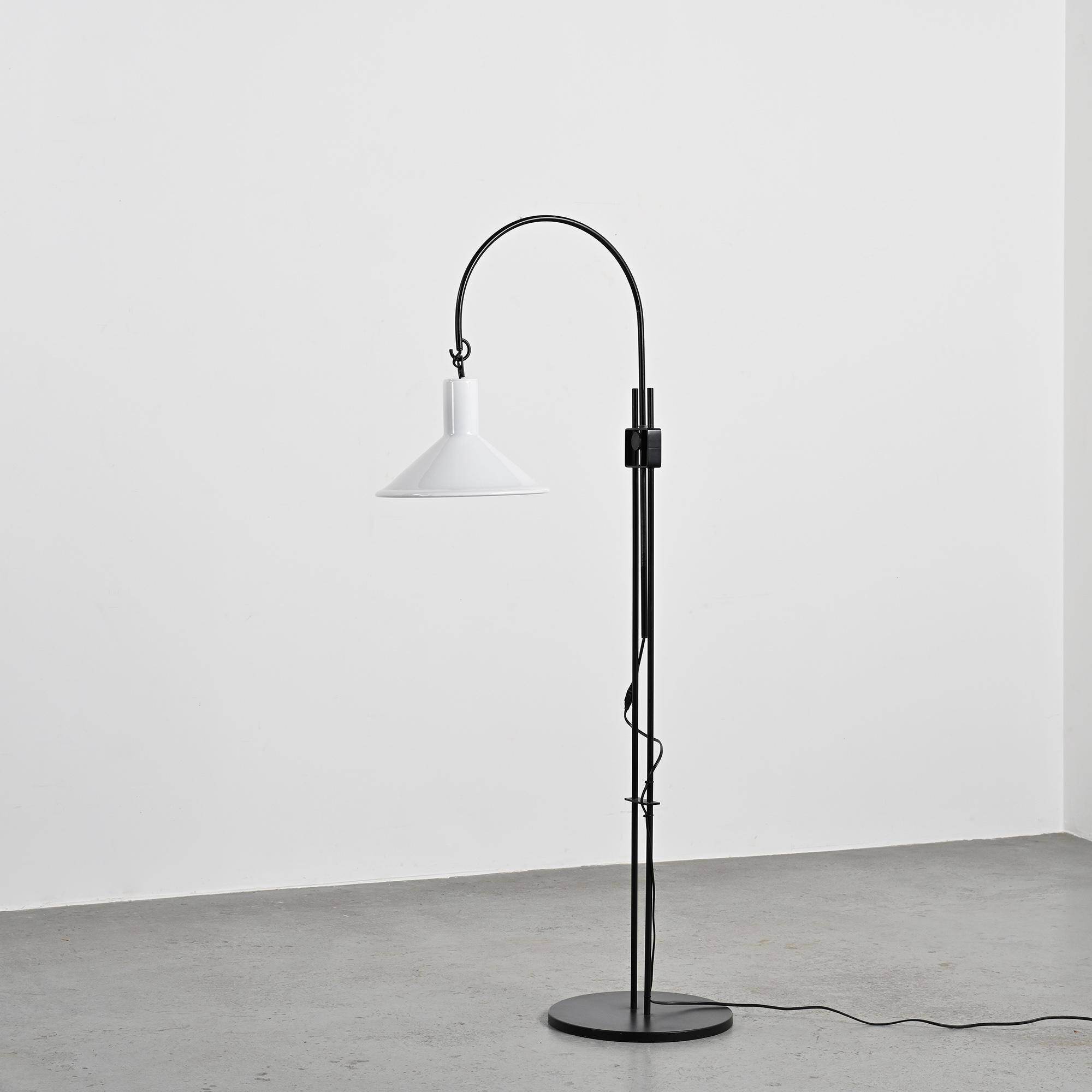 Floor lamp by Michaël Bang, Holmegaard, Denmark, circa 1970