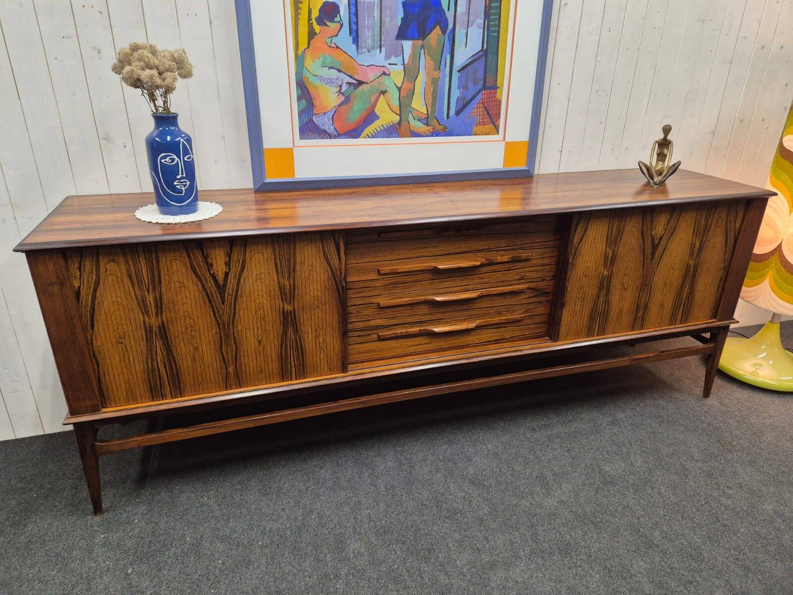 Scandinavian rosewood sideboard