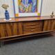 Scandinavian rosewood enfilade