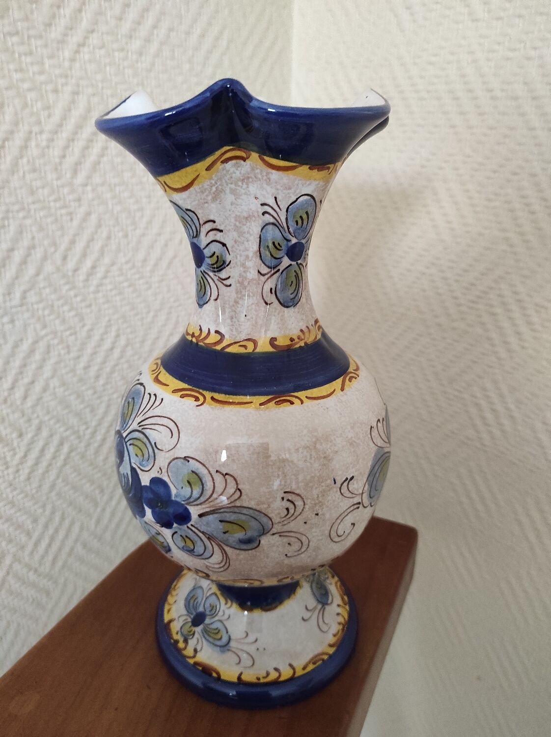 Handmade ceramic vase