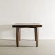 Pierre jeanneret squared wooden dining table, 1950s