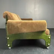 Dutch midcentury two seater sofa bij Jan Pieter Berghoef voor Spectrum 1967