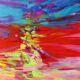 XL Original Abstract Painting by established artist Isabel Tapias