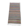 Tapis multicolore rayé fait main  122x56cm