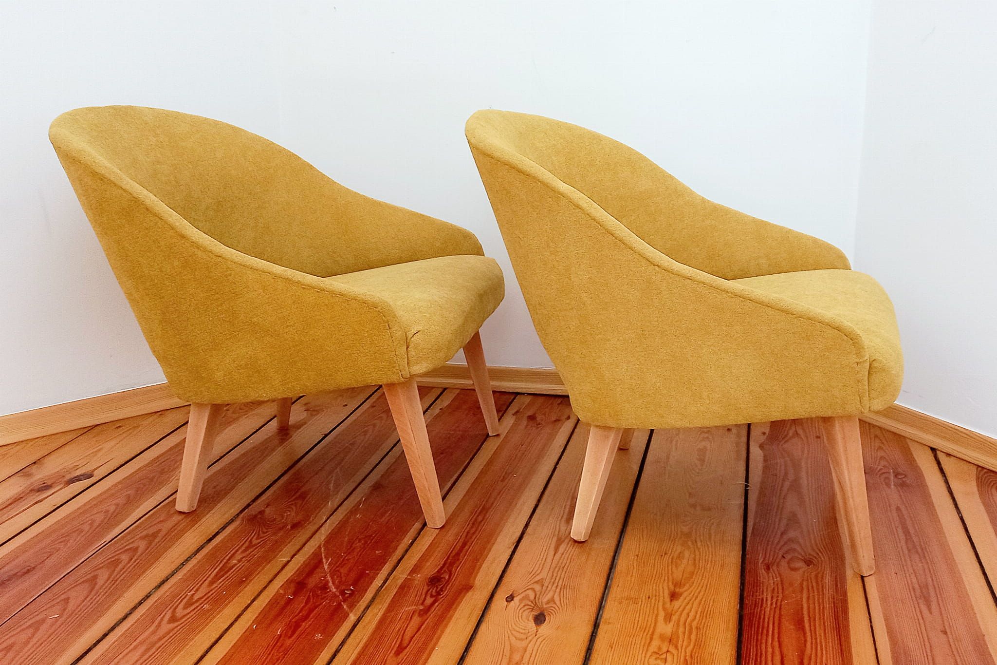 Paire de fauteuils proj. O. Haerdtl Ton Tchécoslovaquie, années 60