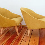 Paire de fauteuils proj. O. Haerdtl Ton Tchécoslovaquie, années 60
