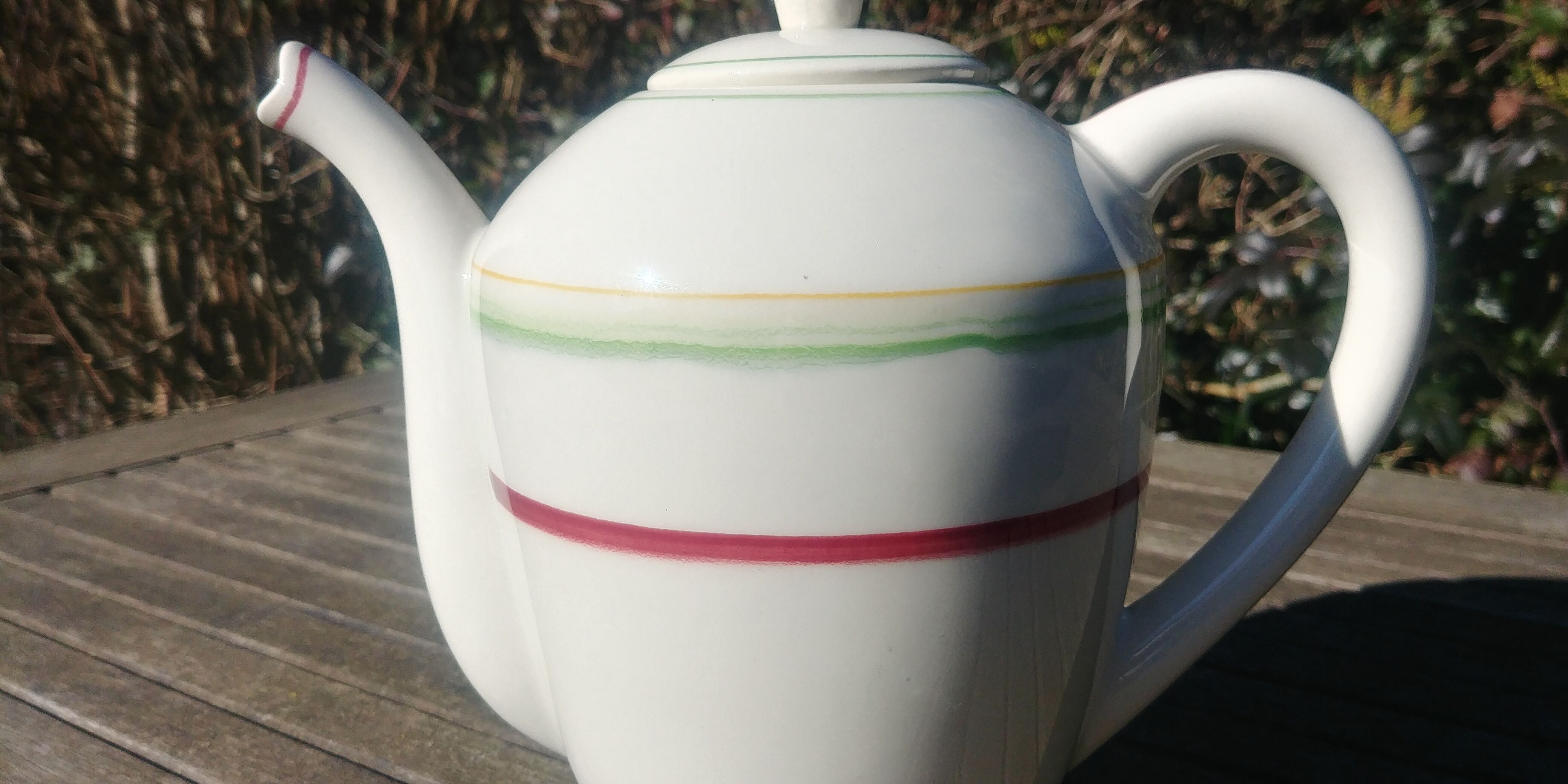 Coffee / tea maker of the faiencerie Gien porcelaine creation Primefleurs-vintage.