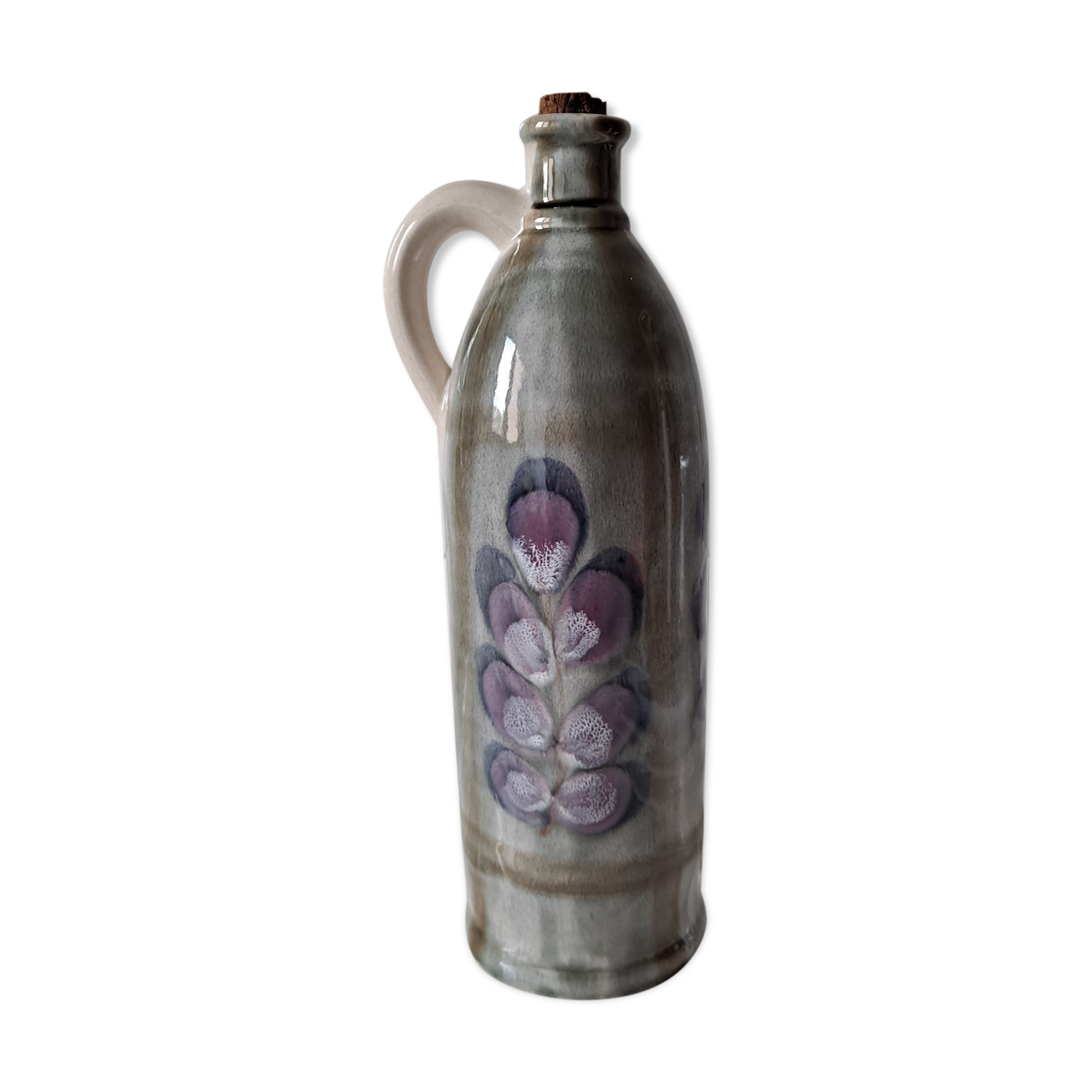 Pornic earthenware bottle