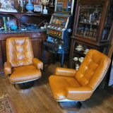 Pair of 70s armchairs