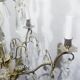 5-light crystal chandelier