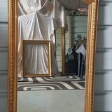 Gilded mirror Napoleon III 162 cm x 0.90 cm