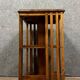 English mahogany revolving bookcase
