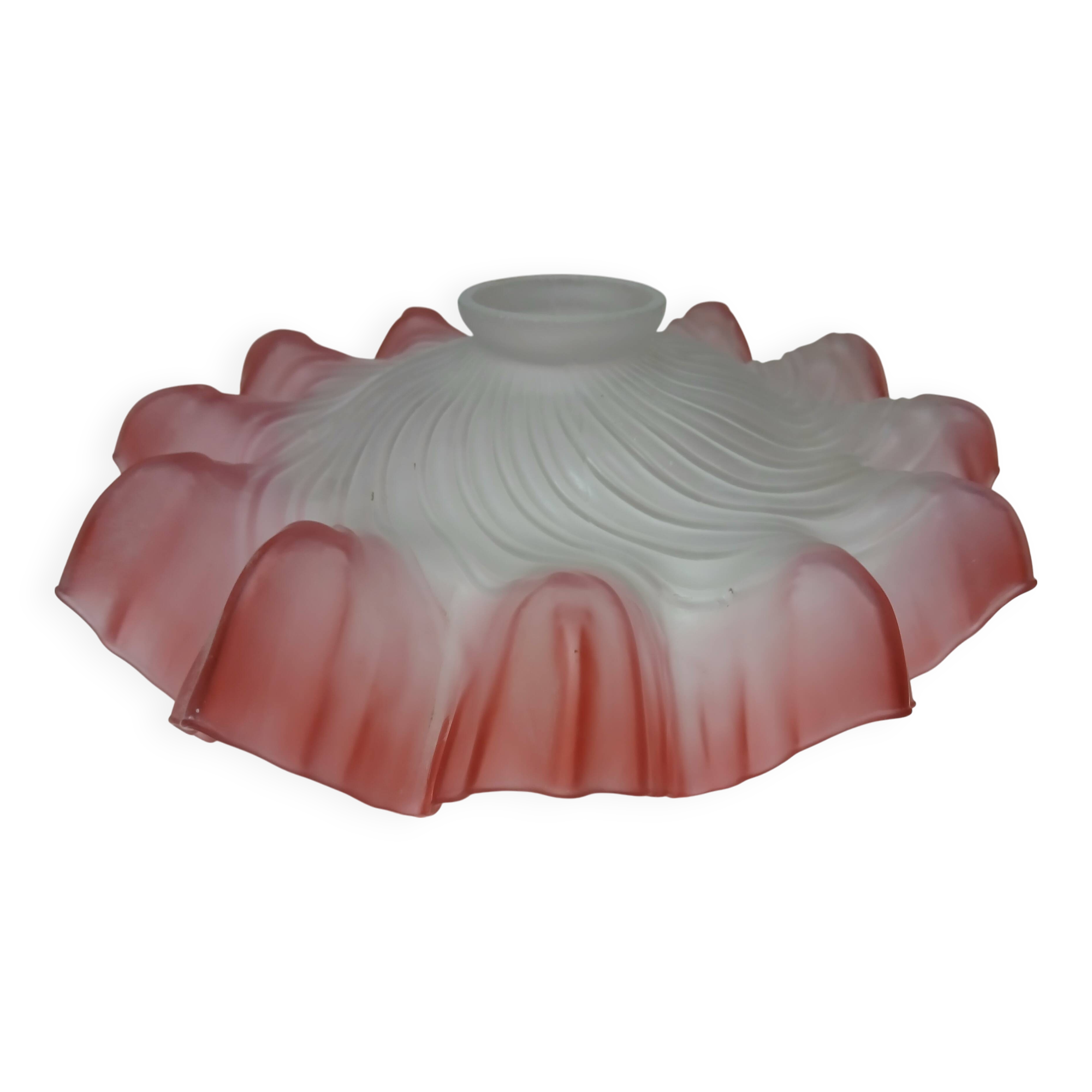 Vintage glass lampshade