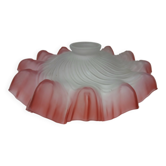 Vintage glass lampshade