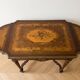 Marquetry table