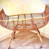 Berceau pirogue vintage