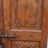 Old wooden door