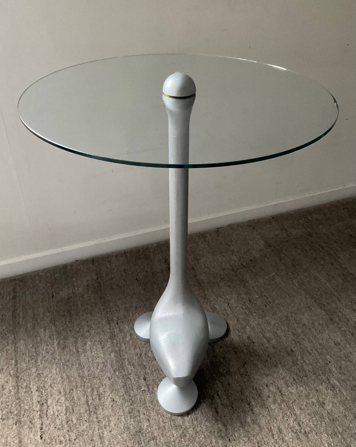 Zanotta “Sirfo” coffee table designed by Alessandro Mendini from the 80s