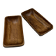 Duo of wooden aperitif dishes