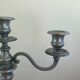 Silver-plated candlestick