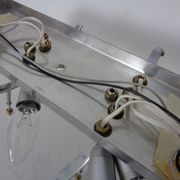 Large Crystal Glass Flush Mount from Kinkeldey, Germany, 1970s