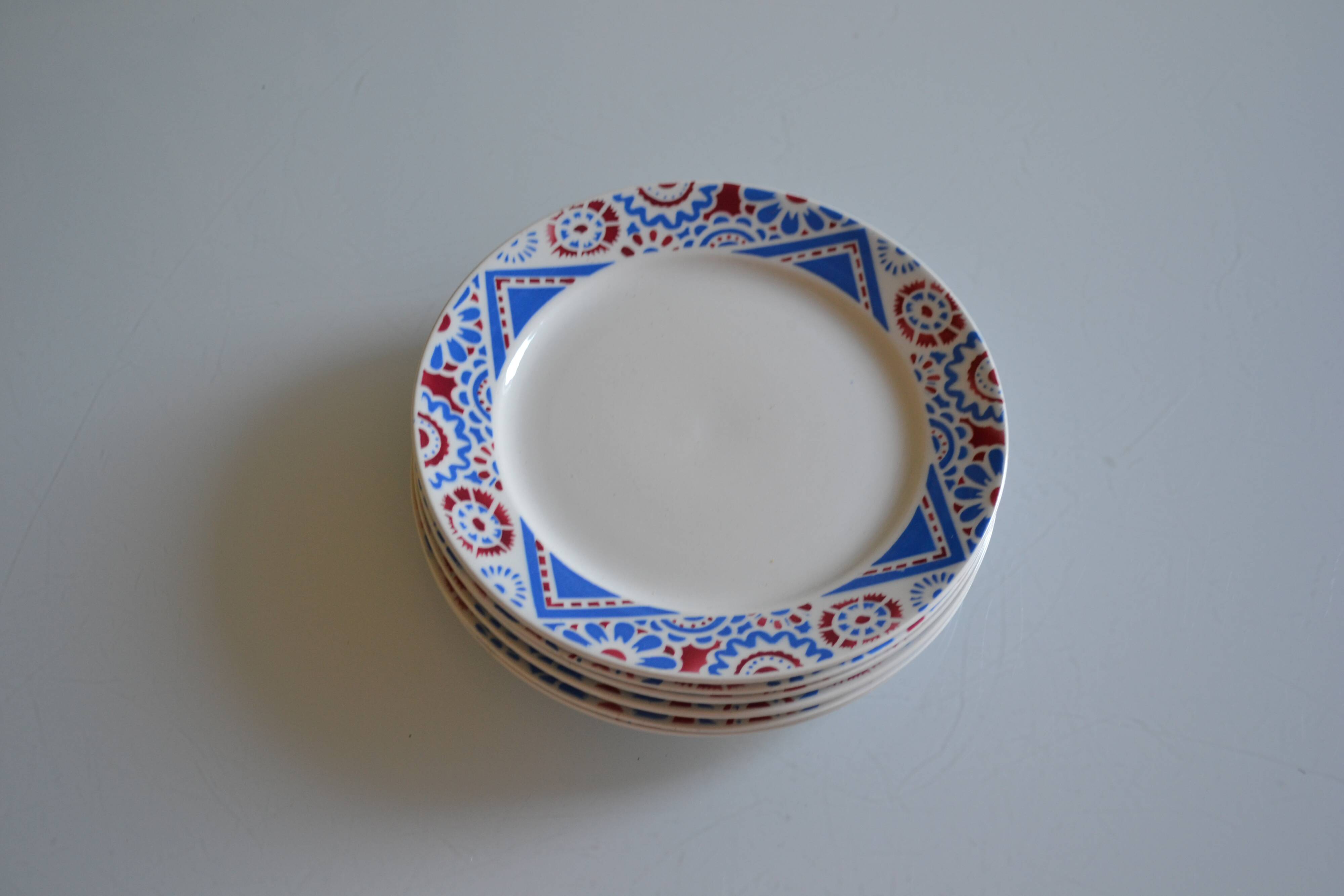 Sarreguemines Tabriz Set of 6 dessert plates