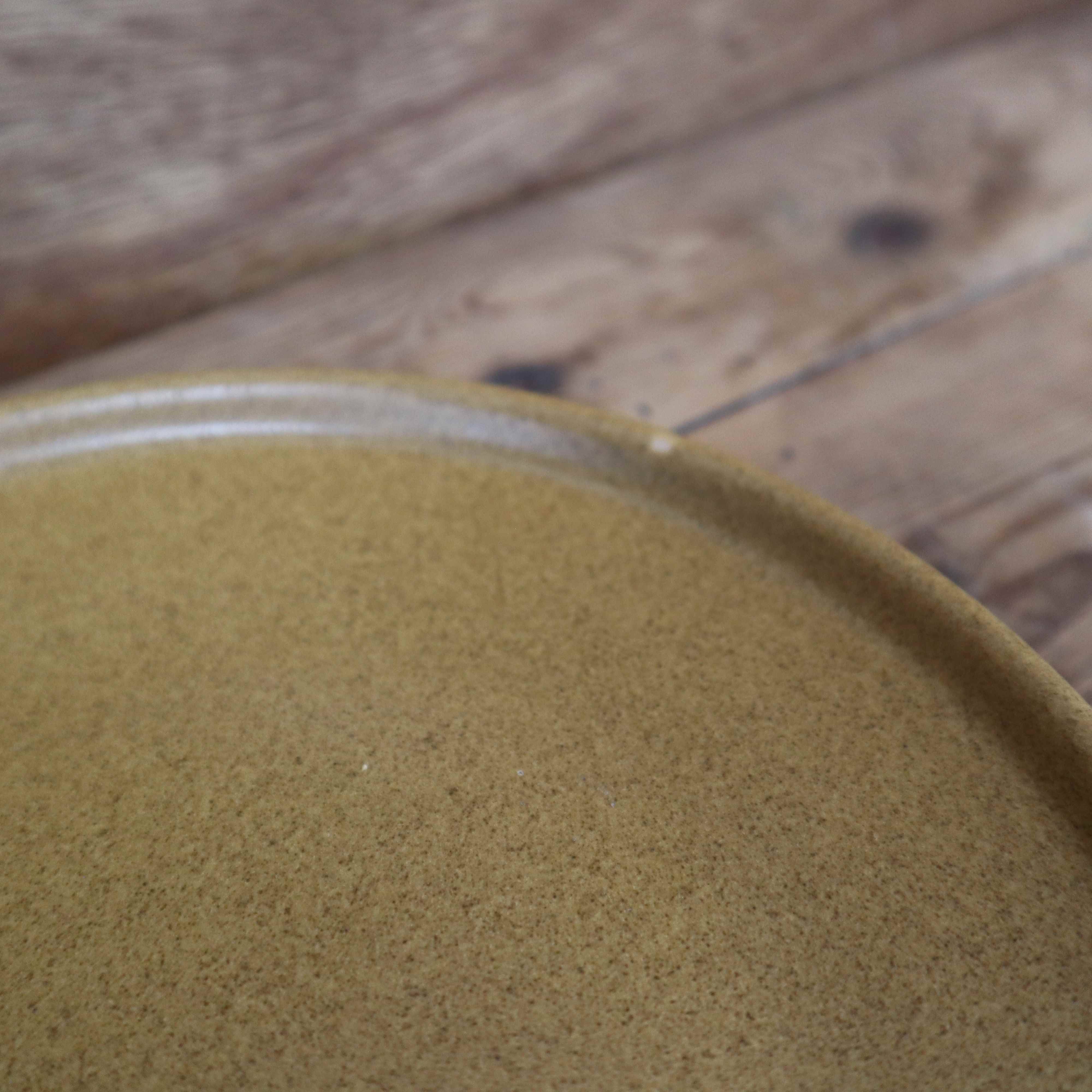 Set of 6 vintage Rigny stoneware plates