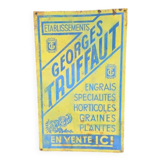 Ancienne publicité George Truffaut